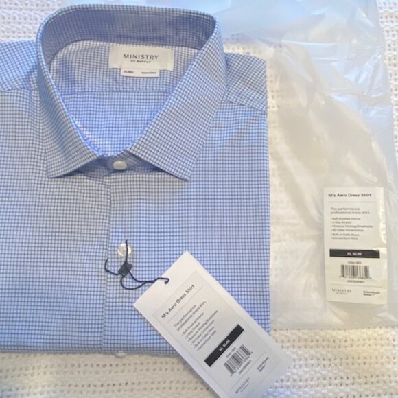 Ministry of Supply Aero Dress Shirt XL Slim - Picture 6 of 7